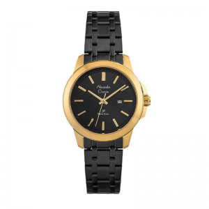 Alexandre Christie AC 1017 Gold Black Lady LDBEGBA